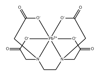 ETHYLENEDIAMINETETRAACETIC ACID 2 NA LEAD SALT Structure