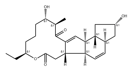 Spinosyn A aglycone Struktur