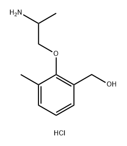 Hydroxymethyl Mexiletine HCl Struktur