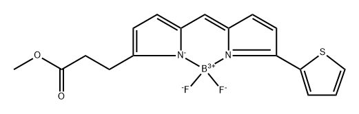 BODIPY R6G Methyl Ester Struktur