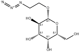 2-azidoethyl β-D-galac- topyranoside Structure