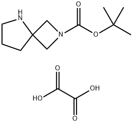 2-BOC-2,5-DIAZASPIRO[3.4]OCTANE HEMIOXALATE Struktur