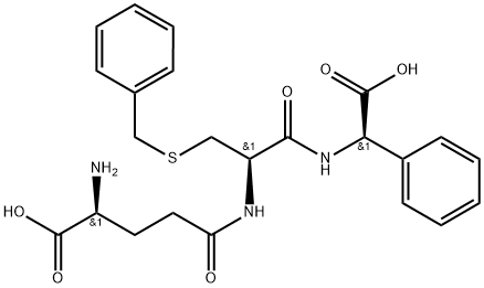 γGlu-S-Bzl-L-Cys-D-フェニルGly-OH 化學(xué)構(gòu)造式