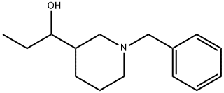 1-(1-benzylpiperidin-3-yl)propan-1-ol Struktur