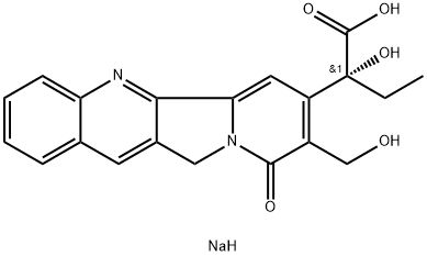 sodium camptothecin Struktur