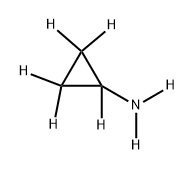 Cyclopropylamine-d7 Struktur