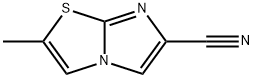 2-methylimidazo[2,1-b][1,3]thiazole-6-carbonitrile Struktur