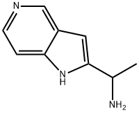 1-(1H-Pyrrolo[3,2-c]pyridin-2-yl)ethanamine Struktur