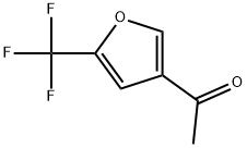 1-(5-(trifluoromethyl)furan-3-yl)ethan-1-one Struktur