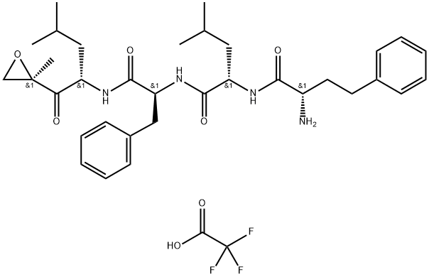 Carfilzomib Impurity 5 TFA Salt Struktur