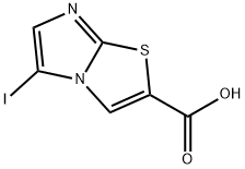 5-iodoimidazo[2,1-b]thiazole-2-carboxylic acid Struktur