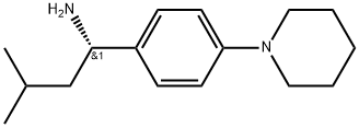 Benzenemethanamine, α-(2-methylpropyl)-4-(1-piperidinyl)-, (αS)- Struktur