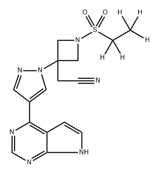 Baricitinib Struktur