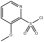 3-methoxypyridine-2-sulfonyl chloride Struktur