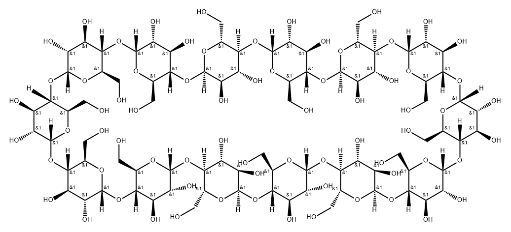 iota-Cyclodextrin Struktur