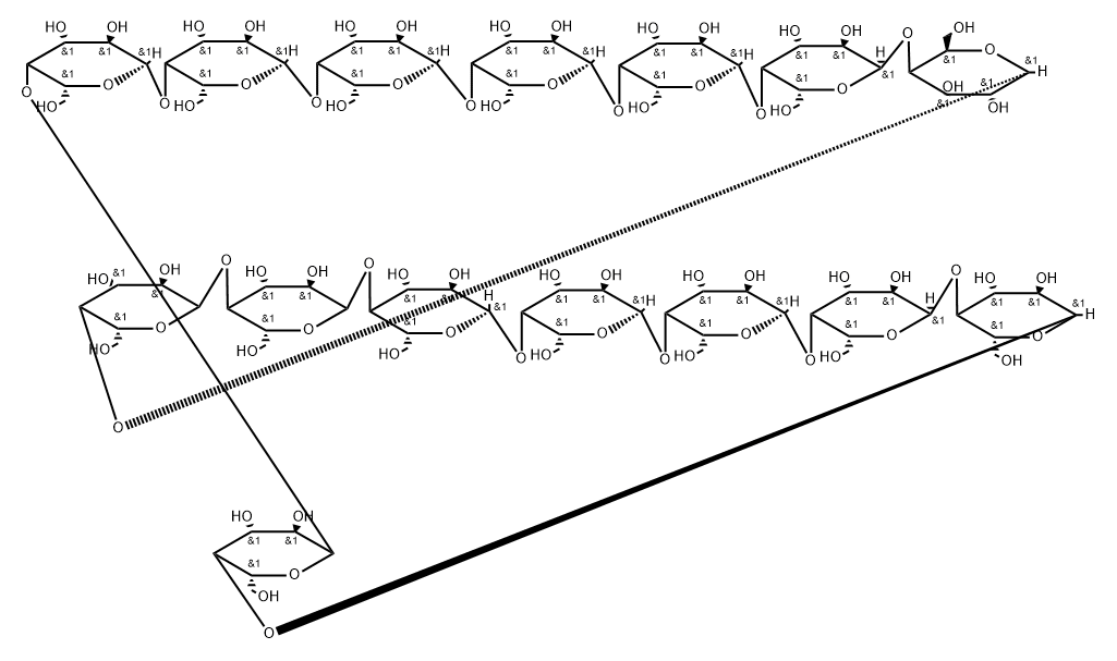 kappa-Cyclodextrin Struktur