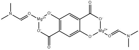 MOF-74(Mg) Struktur