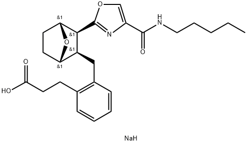 Ifetroban sodium Struktur