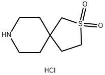 2-thia-8-azaspiro[4.5]decane 2,2-dioxide hydrochloride(WX102737S1) Struktur