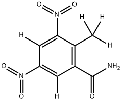 Zoalene-D5(DinitolMide-D5) Struktur