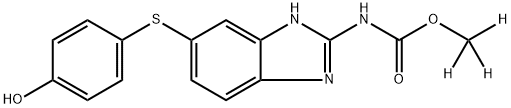 Hydroxyfenbendazole-D3 hydrate (see Data Sheet) Struktur