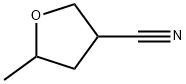 5-methyltetrahydrofuran-3-carbonitrile Struktur