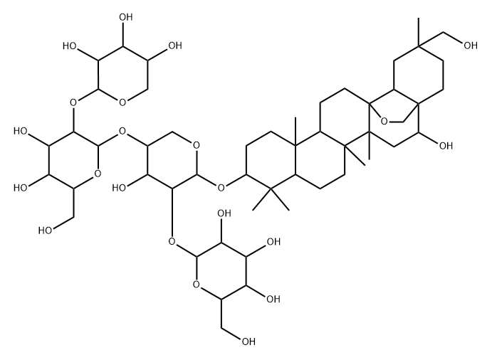 ardisicrenoside B Struktur