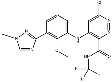 BMS-986165 Related Compound 6 Struktur