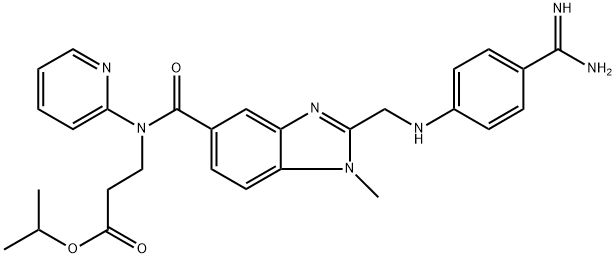 Dabigatran Methyl Ester Impurity Struktur