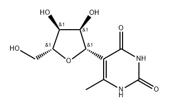 6-Methylpseudouridine Struktur