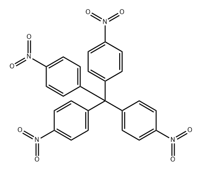 Benzene, 1,1',1'',1'''-methanetetrayltetrakis[4-nitro-, homopolymer Struktur