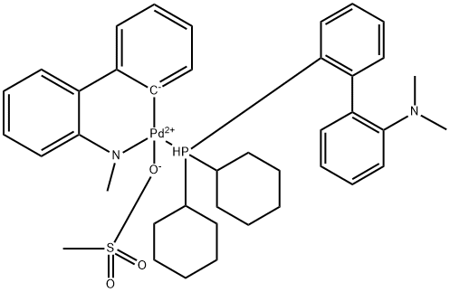 Methanesulfonato 2-dicyclohexylphosphino-2-(N,N-dimethylamino)biphenyl(2′-amino-1,1′-biphenyl-2-yl) palladium(II) price.