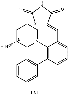 AZD1208 鹽酸鹽 結(jié)構(gòu)式