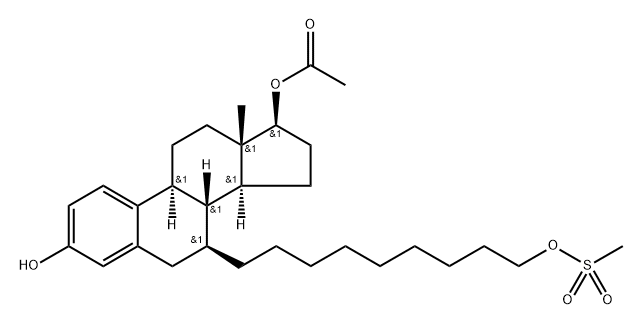 (Fulvestrant EP Impurity B) Struktur