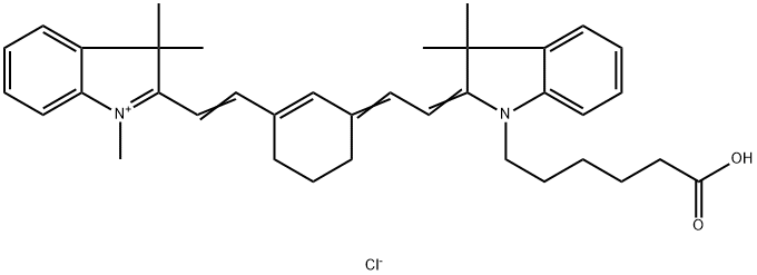 Cy7 Carboxylic acids Struktur