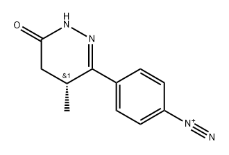 (R)-4-(4-methyl-6-oxo-1,4,5,6-tetrahydropyridazin-3-yl)benzenediazonium   tetrafluoroborate