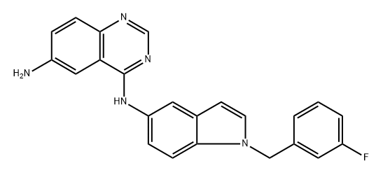 EGFR IN 542 Struktur