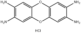 Dibenzo[b,e][1,4]dioxin-2,3,7,8-tetramine, hydrochloride (1:4) Struktur