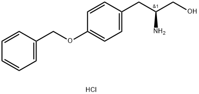 Benzenepropanol, b-amino-4-(phenylmethoxy)-, hydrochloride, (S)- Struktur