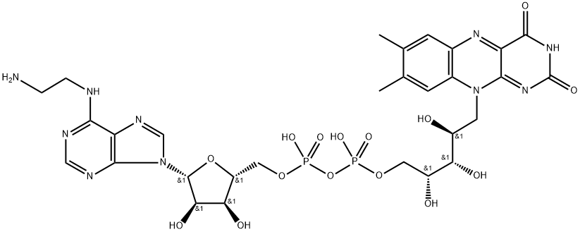 N(6)-(2-aminoethyl)FAD Struktur