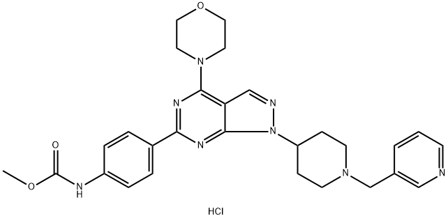 WYE-687 dihydrochloride Struktur