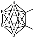 1,2-Dicarbadodecaborane(12), 1,2-dimethyl- Struktur