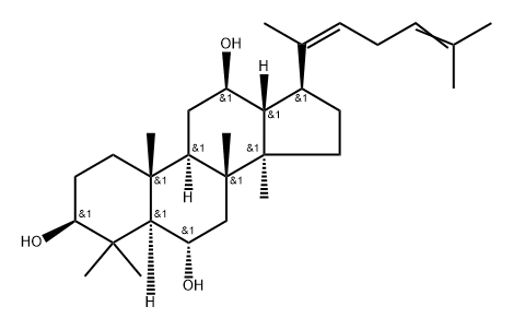 Quasipanaxatriol Struktur