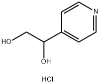 1-(pyridin-4-yl)ethane-1,2-diol hydrochloride Struktur