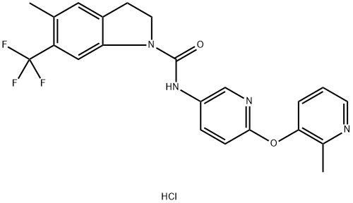 SB 243213 dihydrochloride Struktur