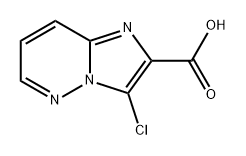 3-chloroimidazo[1,2-b]pyridazine-2-carboxylic acid Struktur