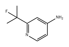 2-(2-fluoropropan-2-yl)pyridin-4-amine Struktur