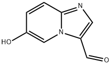 6-hydroxyimidazo[1,2-a]pyridine-3-carbaldehyde Struktur