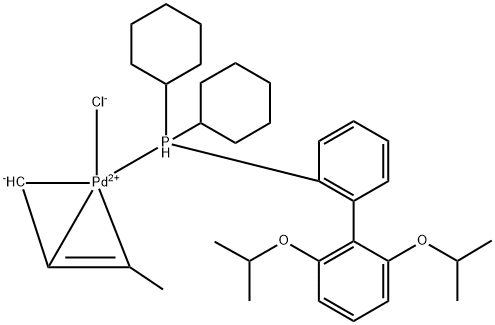 RuPhos Pd(crotyl)Cl Struktur