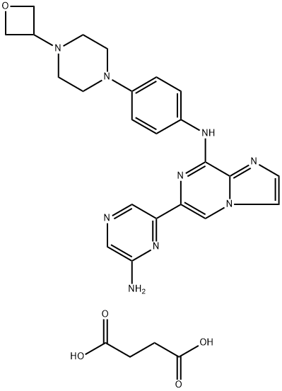 GS-9876 monosuccinate Struktur